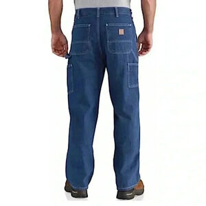 New Carhartt Original Work Dungarees B13 Loose Fit Dead Stock Utility 42 x 34